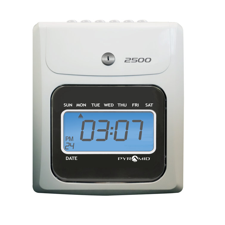 Pyramid 2500 Small Business Time Clock Wayfair